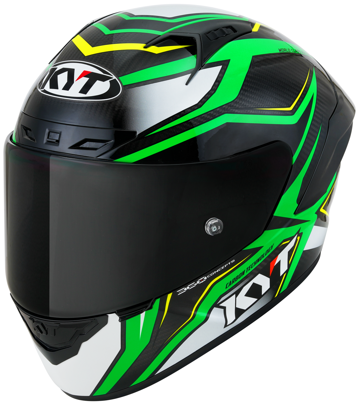 NZ-Race Carbon - Green Fluo
