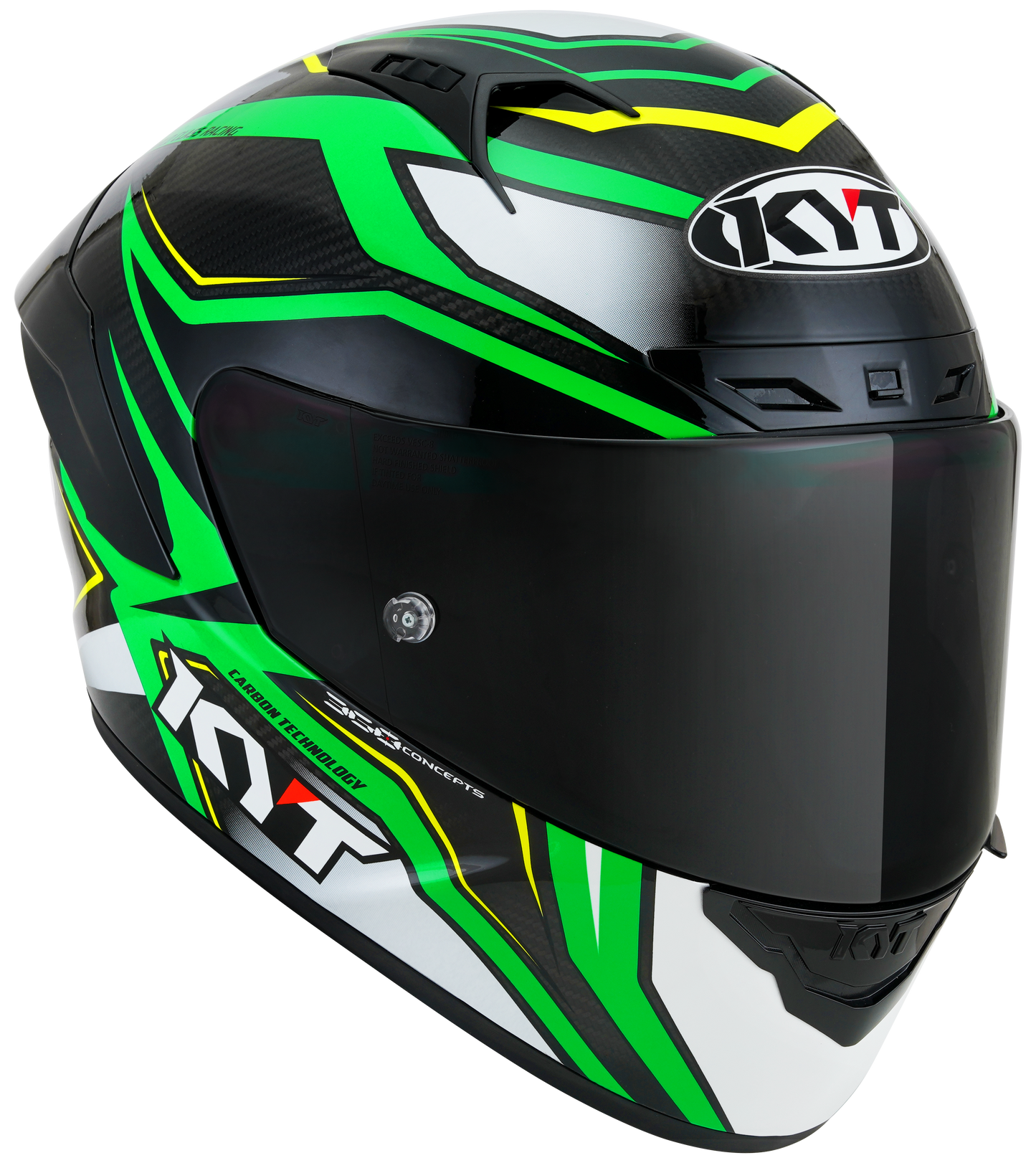 NZ-Race Carbon - Green Fluo