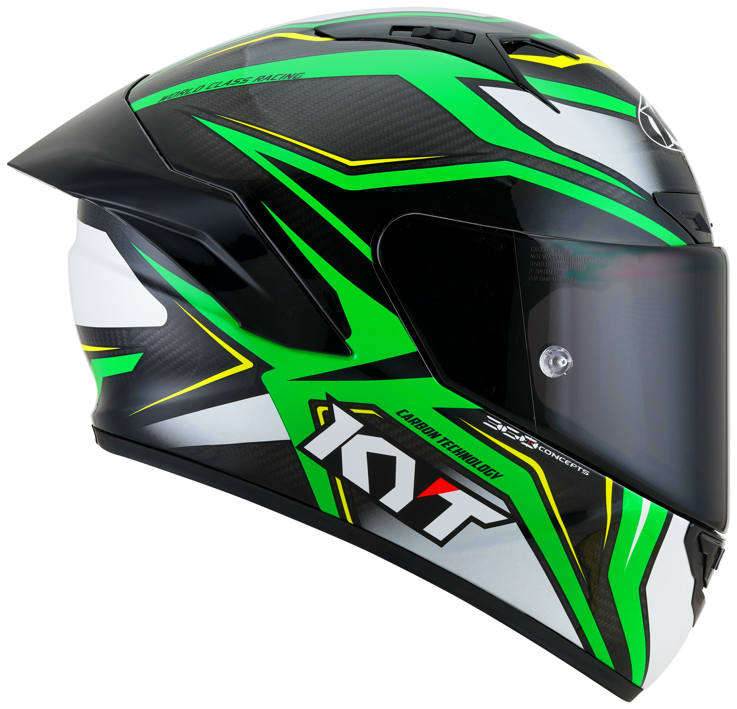 NZ-Race Carbon - Green Fluo
