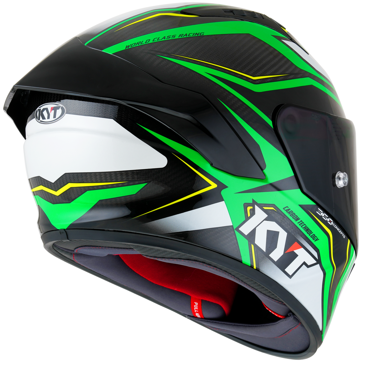 NZ-Race Carbon - Green Fluo