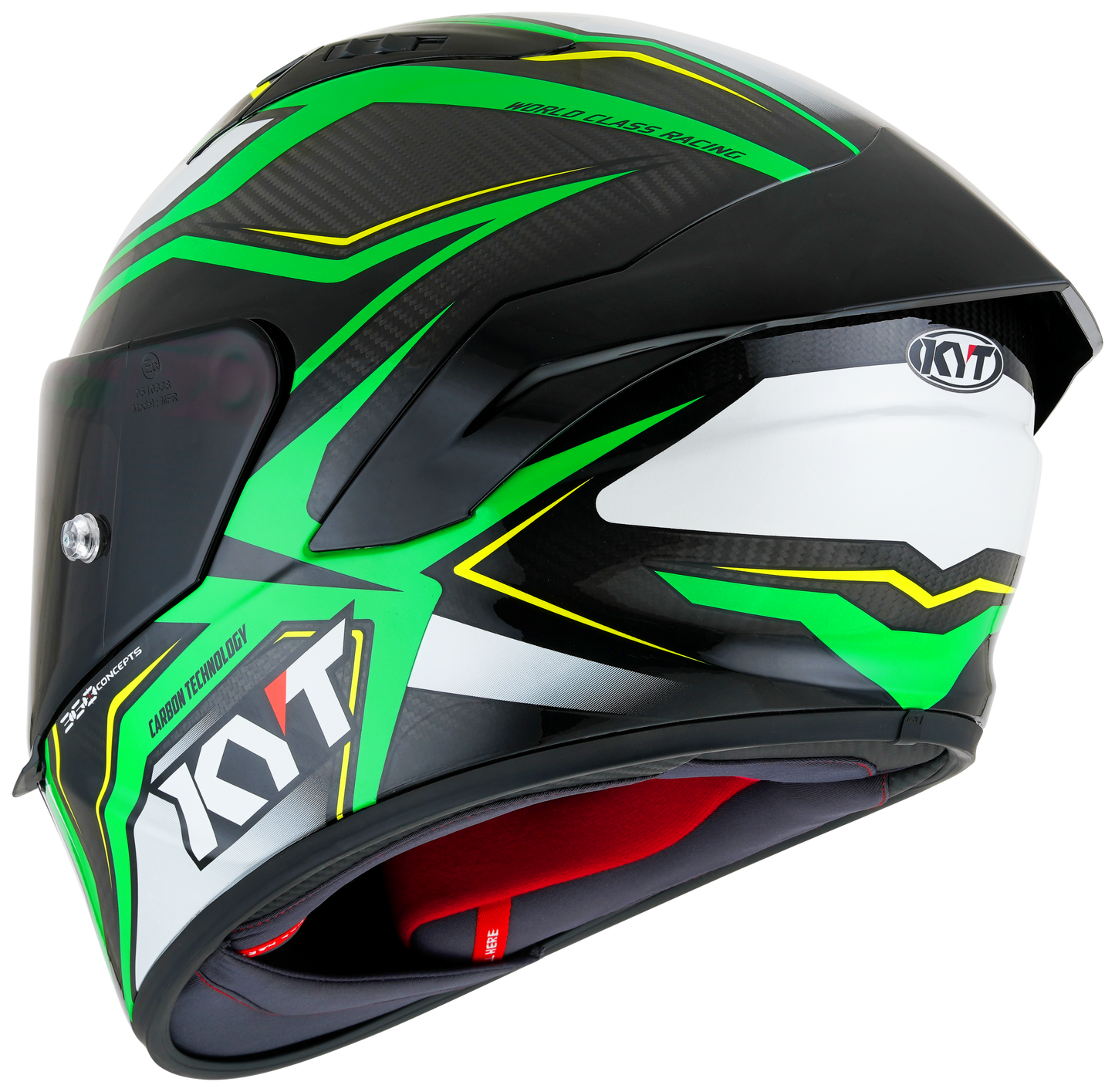 NZ-Race Carbon - Green Fluo