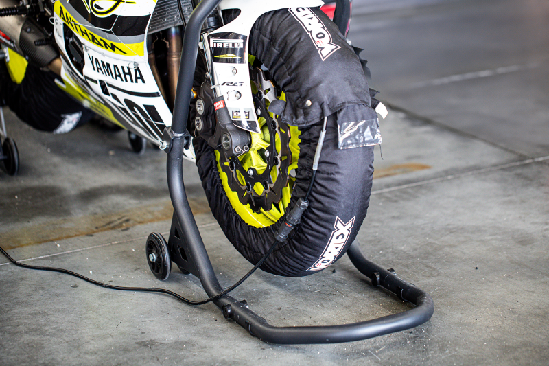 Vortex Racing’s advanced tire warmers