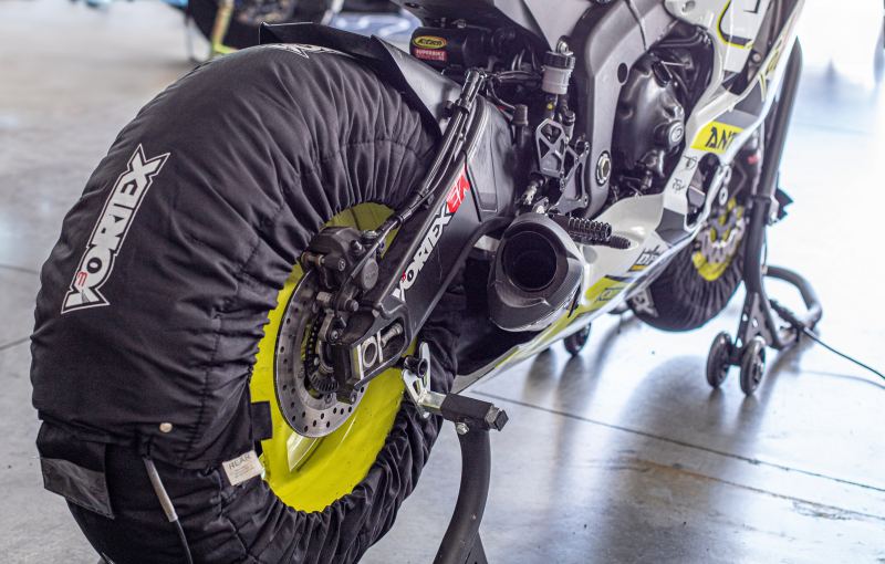 Vortex Racing’s advanced tire warmers